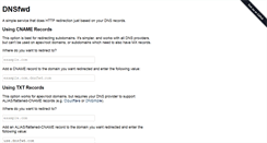 Desktop Screenshot of dnsfwd.com